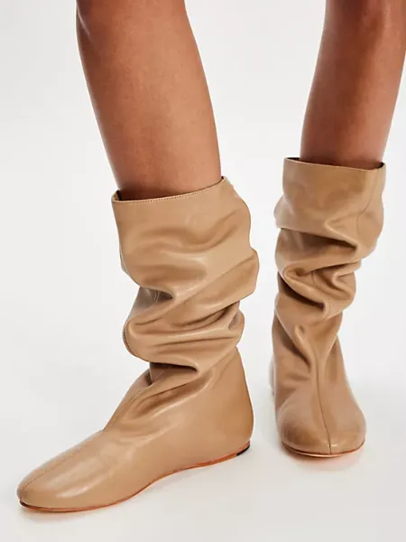 Single Sole Slouch Boots